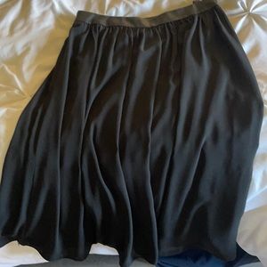 Express black skirt